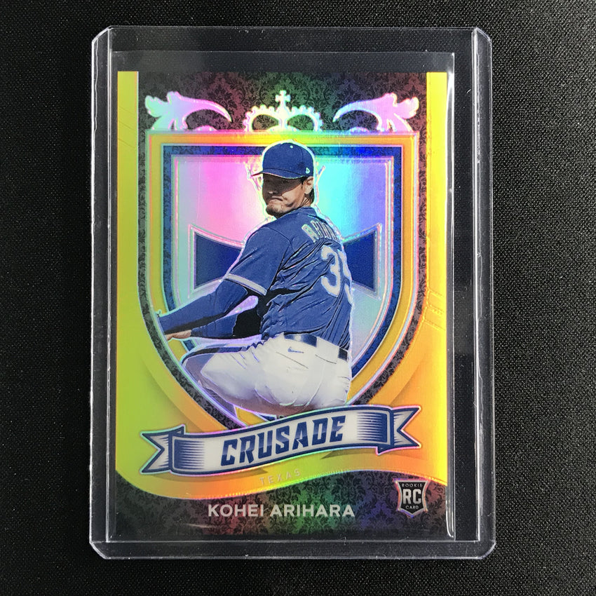 2021 Chronicles Kohei Arihara Crusade Rookie Gold 9/10