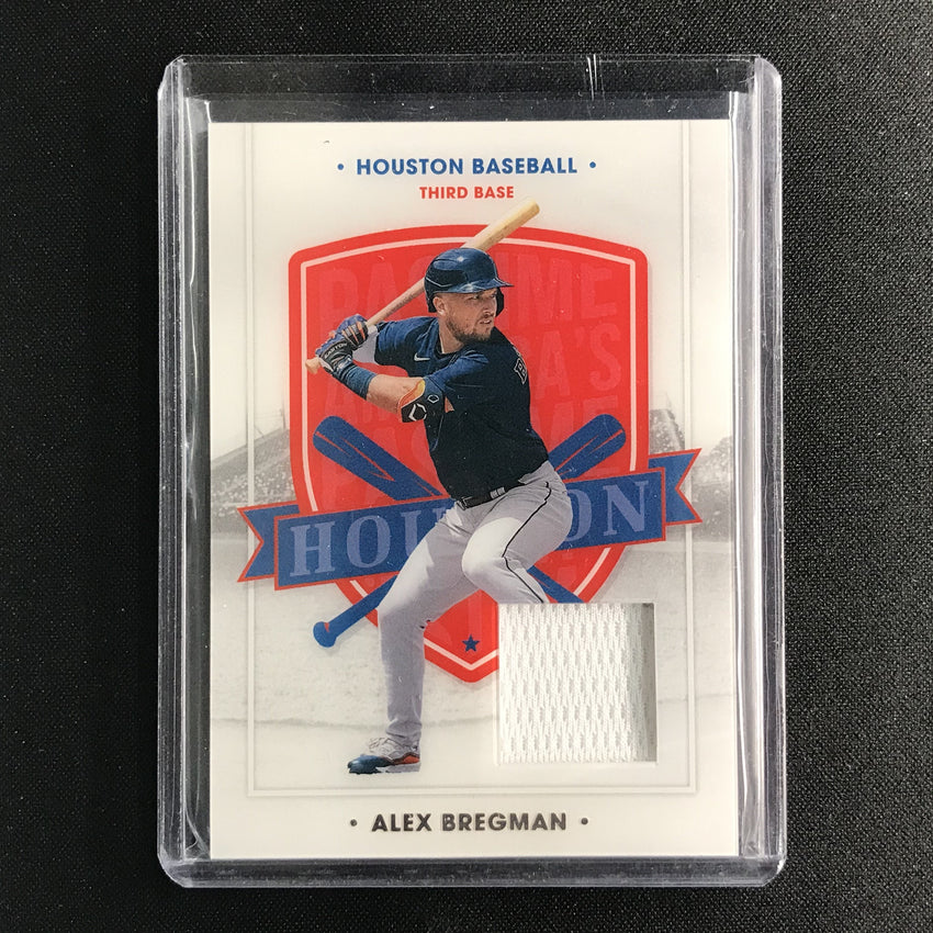 2021 Chronicles Alex Bregman Americas Pastime Swatches Relic No 12
