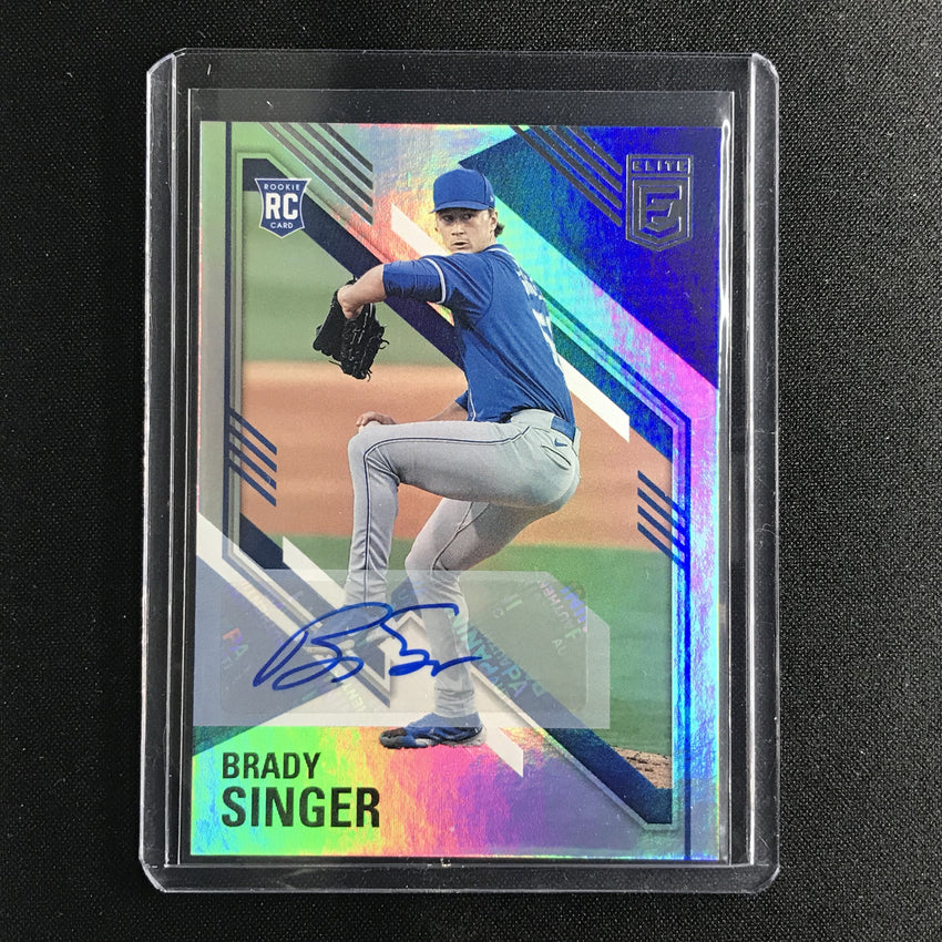 2021 Chronicles Brady Singer Elite Rookie Autograph No 8