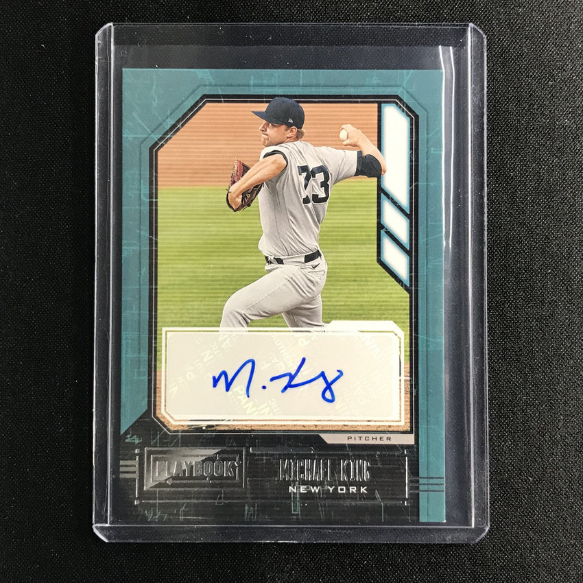 2021 Chronicles Michael King Playbook Autograph No Mk A