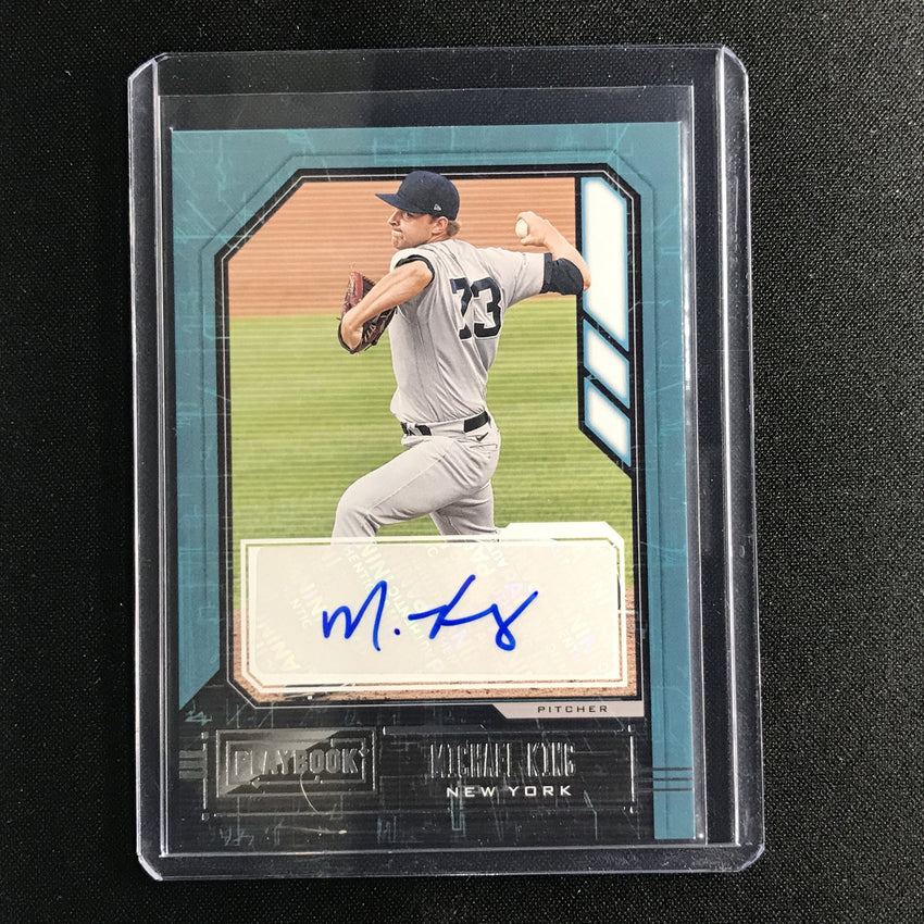 2021 Chronicles Michael King Playbook Autograph No Mk B