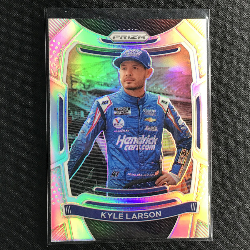 2021 Prizm Racing KYLE LARSON Silver Prizm #4