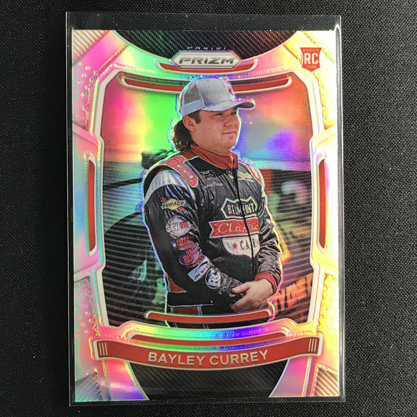 2021 Prizm Racing BAYLEY CURREY Rookie Silver Prizm #6