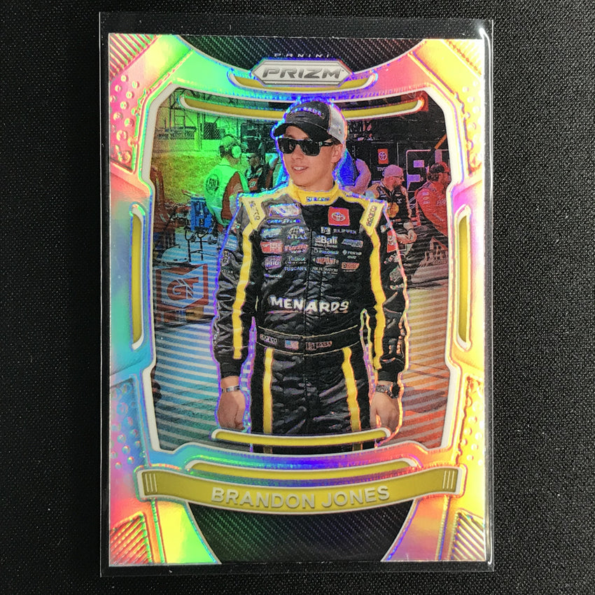 2021 Prizm Racing BRANDON JONES Silver Prizm #13