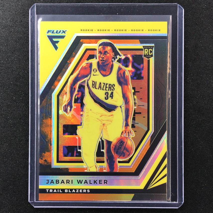 2022-23 Flux JABARI WALKER Rookie Solar Eclipse 3/49 #208