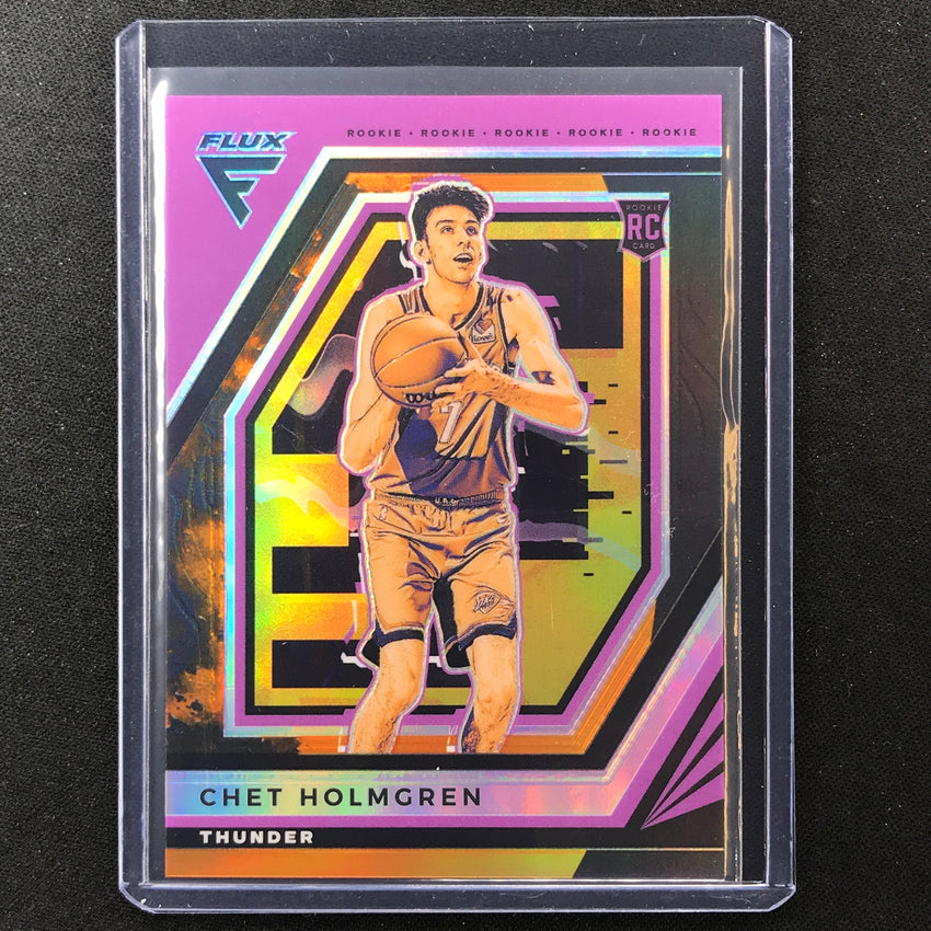 2022-23 Flux CHET HOLMGREN Rookie Solar Eclipse 26/49 #243