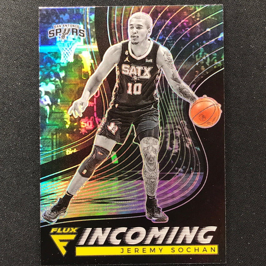 2022-23 Flux JEREMY SOCHAN Incoming Rookie Silver Prizm #6