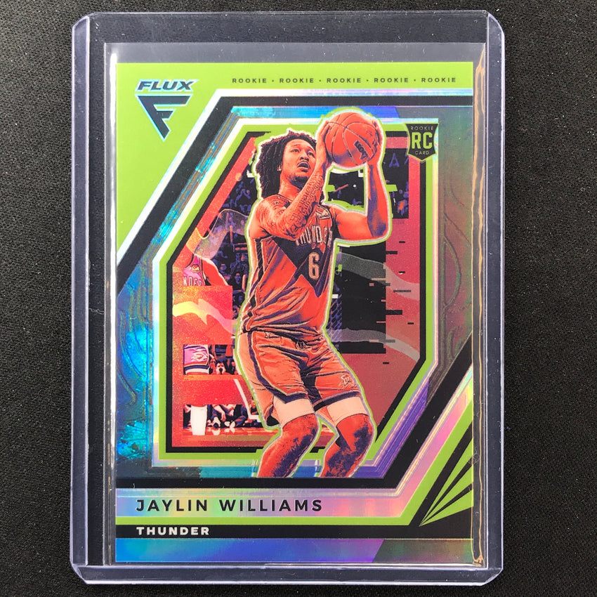 2022-23 Flux JAYLIN WILLIAMS Rookie Lunar Eclipse 18/25