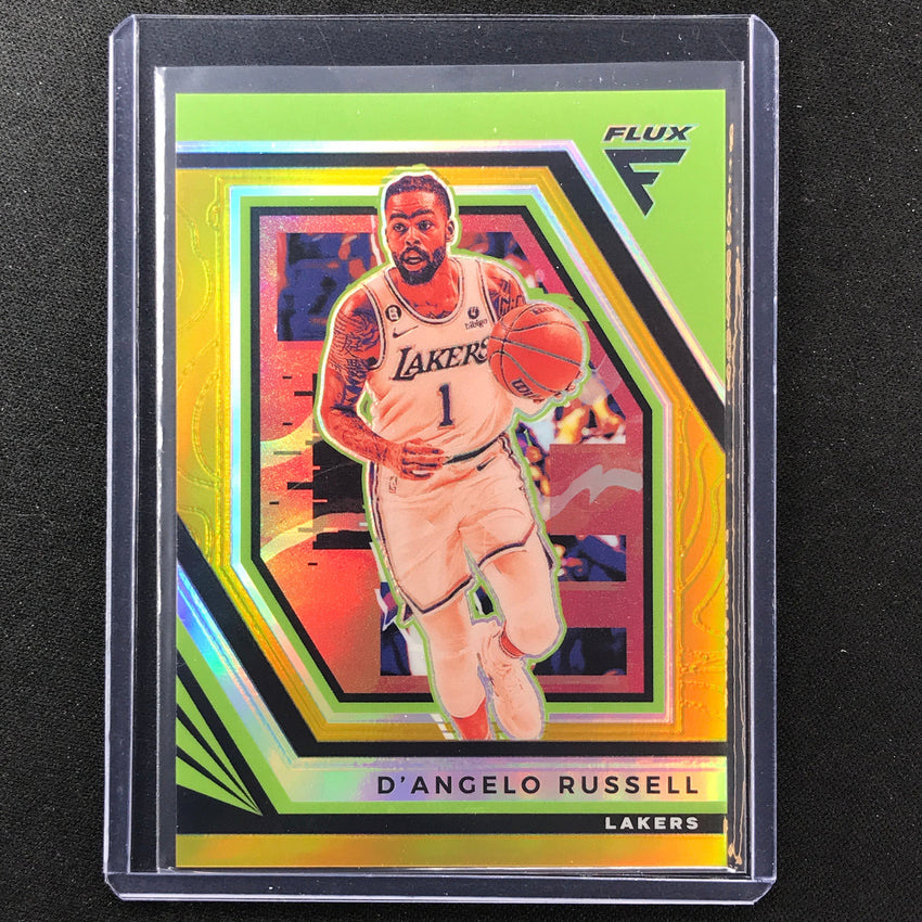 2022-23 Flux Dangelo Russell Gold Prizm 2/10