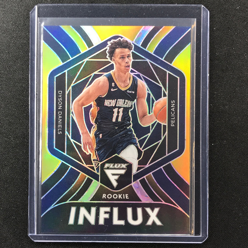 2022-23 Flux Dyson Daniels Rookie Influx Gold Prizm 3/10