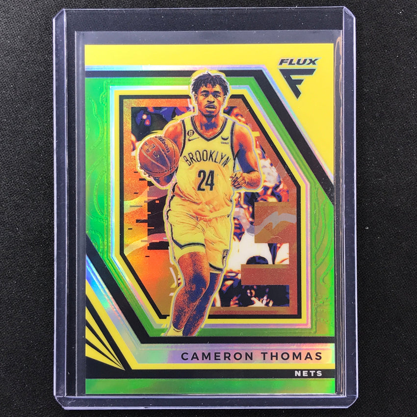 2022-23 Flux Cameron Thomas Green Prizm 1/5
