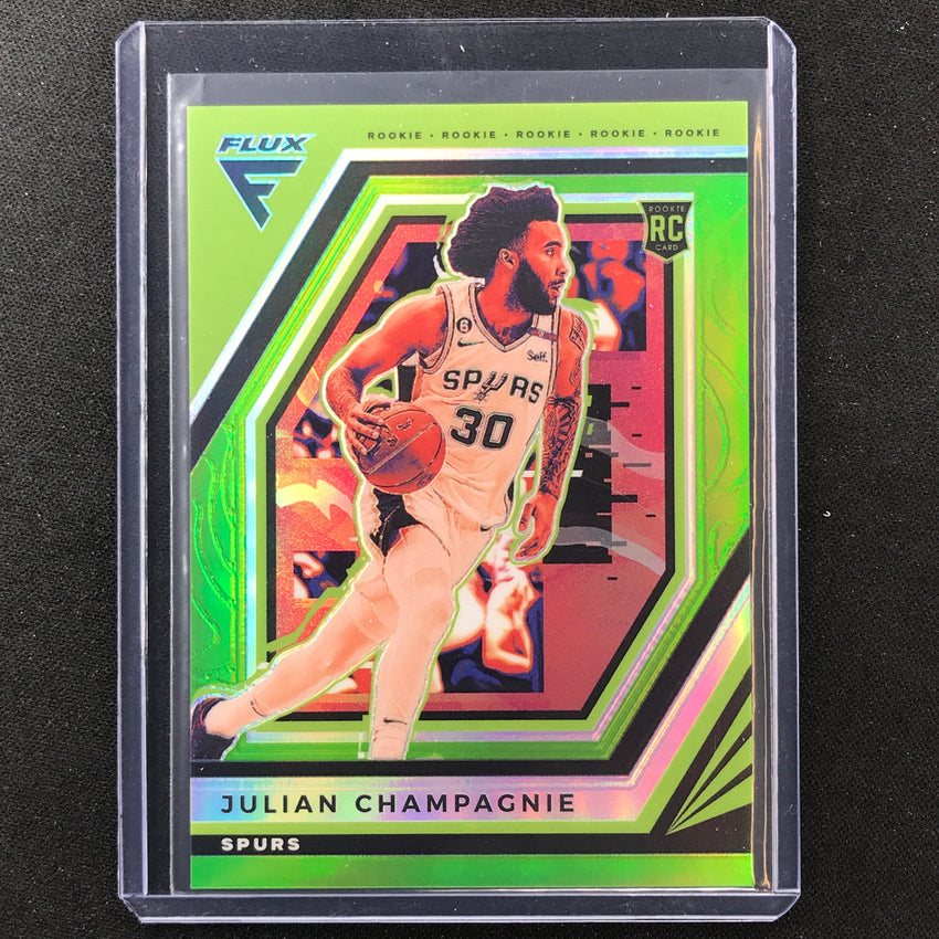 2022-23 Flux Julian Champagnie Rookie Green Prizm 4/5