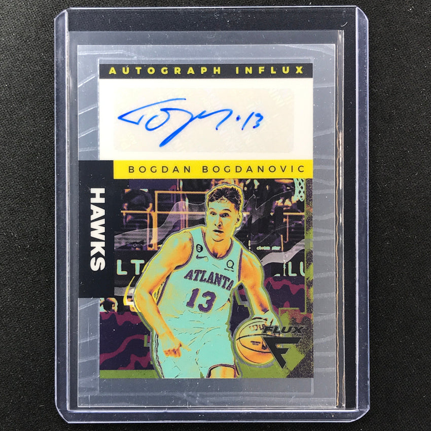 2022-23 Flux Bogdan Bogdanovic Autograph Influx Auto Base No Bgb
