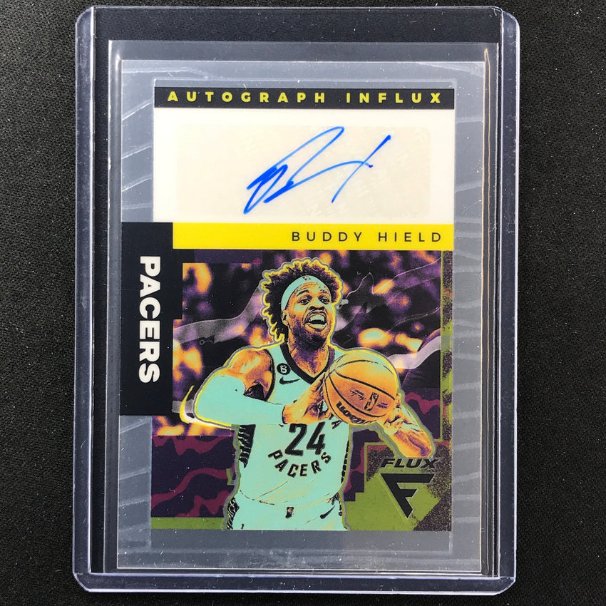 2022-23 Flux Buddy Hield Autograph Influx Auto Base No Bdh