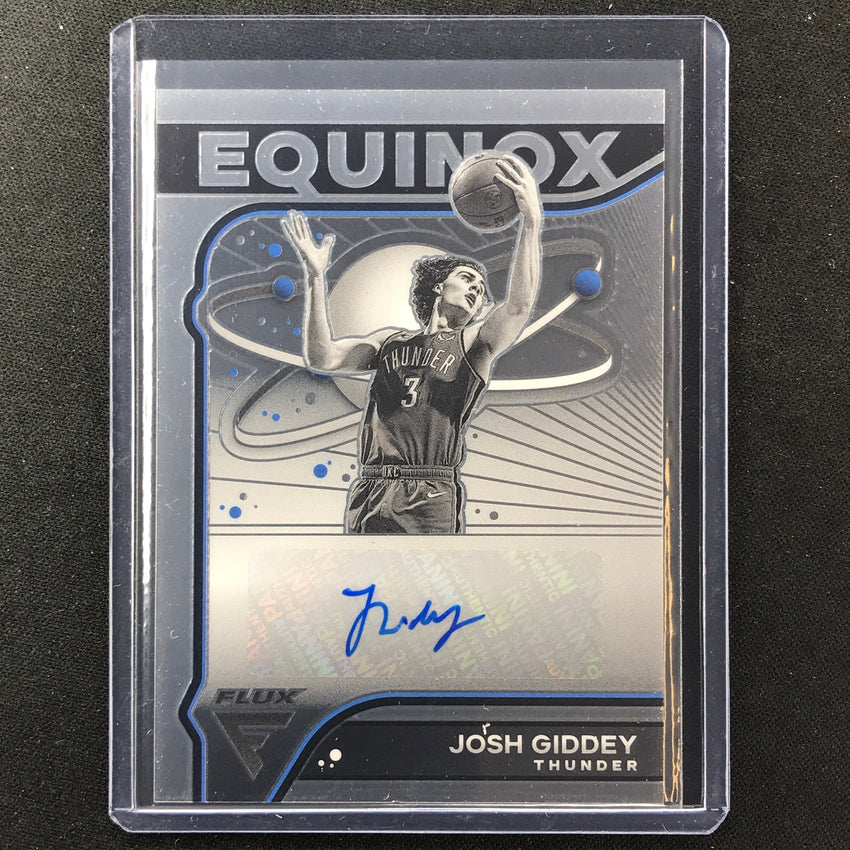 2022-23 Flux Josh Giddey Equinox Auto Base No Jgd
