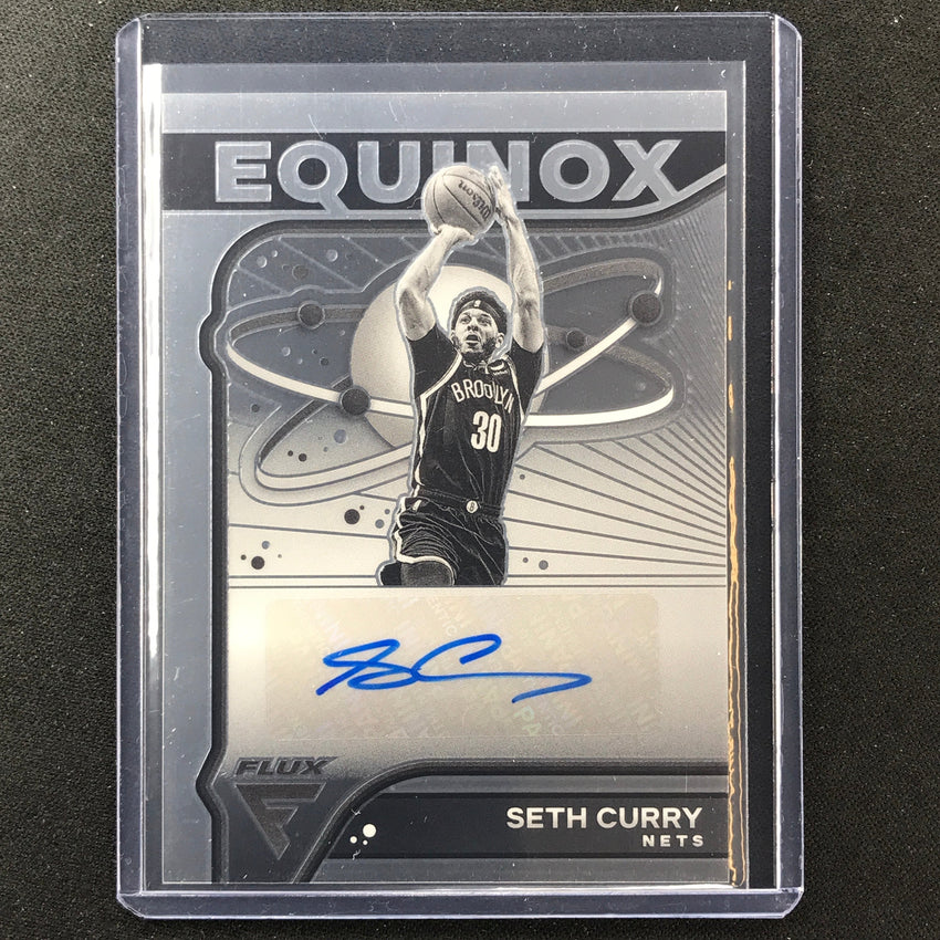 2022-23 Flux Seth Curry Equinox Auto Base No Scy