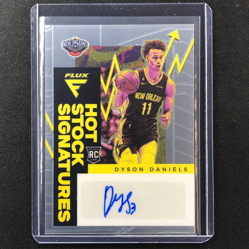 2022-23 Flux Dyson Daniels Hot Stock Signatures Rookie Auto Base No Dyd