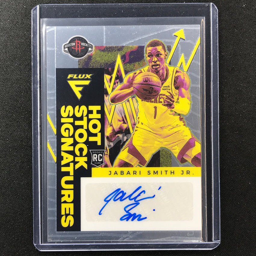 2022-23 Flux Jabari Smith Jr. Hot Stock Signatures Rookie Auto Base No Jsj