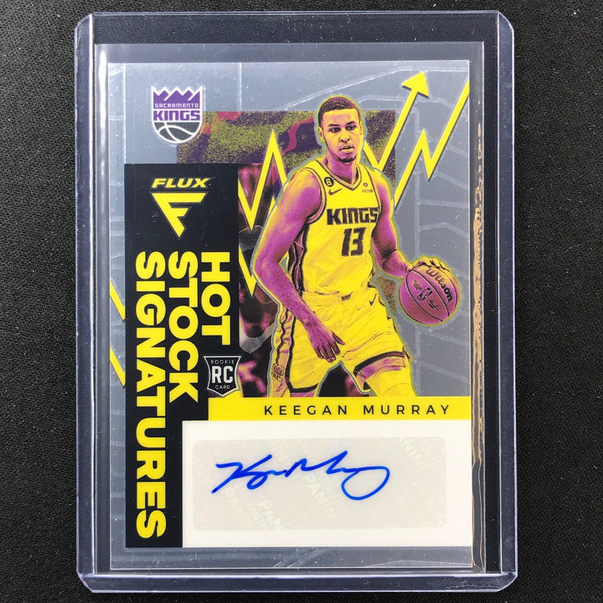 2022-23 Flux Keegan Murray Hot Stock Signatures Rookie Auto Base No Kgm