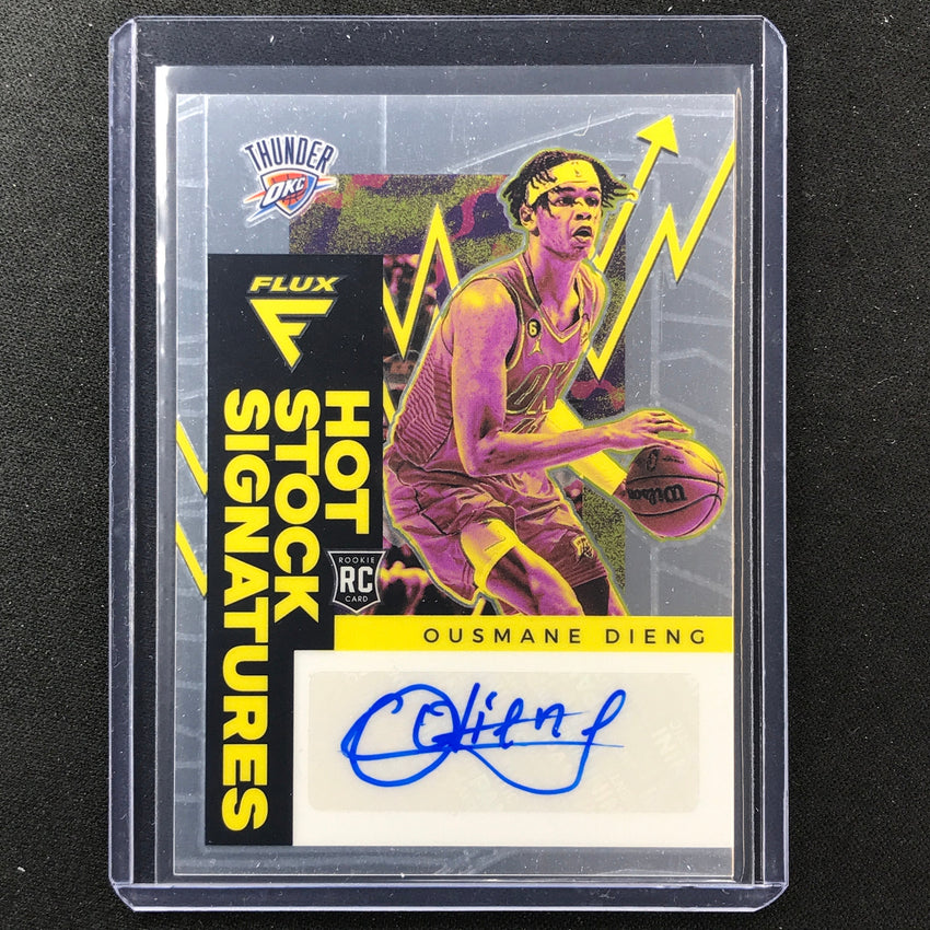 2022-23 Flux Ousmane Dieng Hot Stock Signatures Rookie Auto Base No Odg