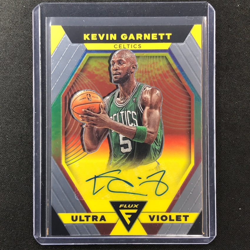 2022-23 Flux Kevin Garnett Ultraviolet Signatures Auto Base No Kga