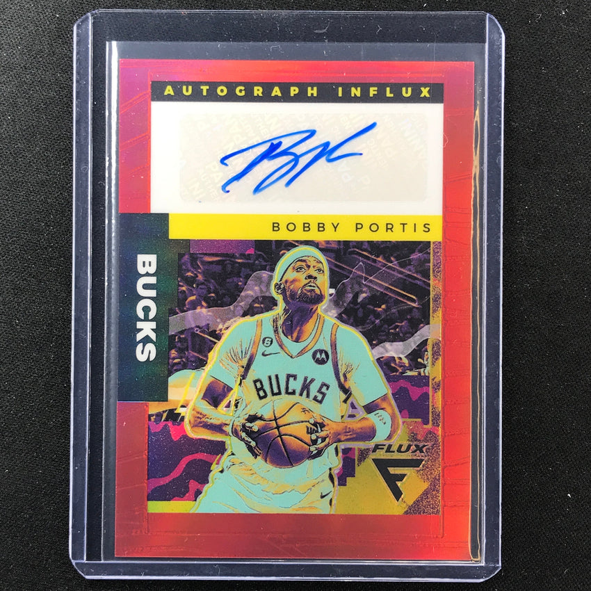 2022-23 Flux Bobby Portis Autograph Influx Auto Red 4/49