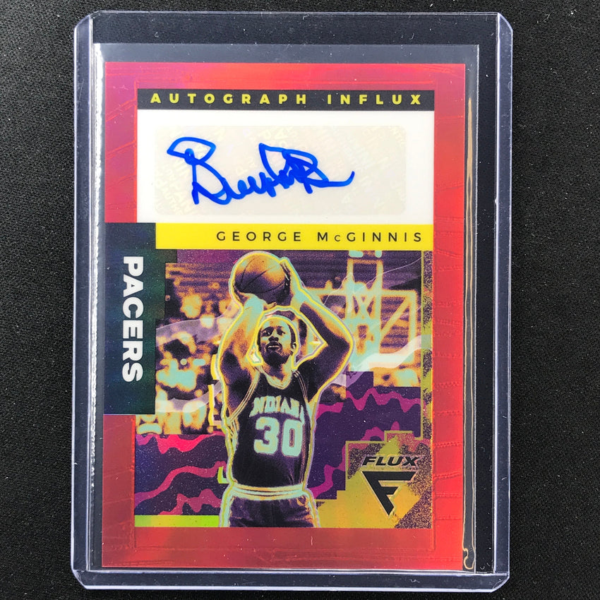2022-23 Flux George Mcginnis Autograph Influx Auto Red 20/49