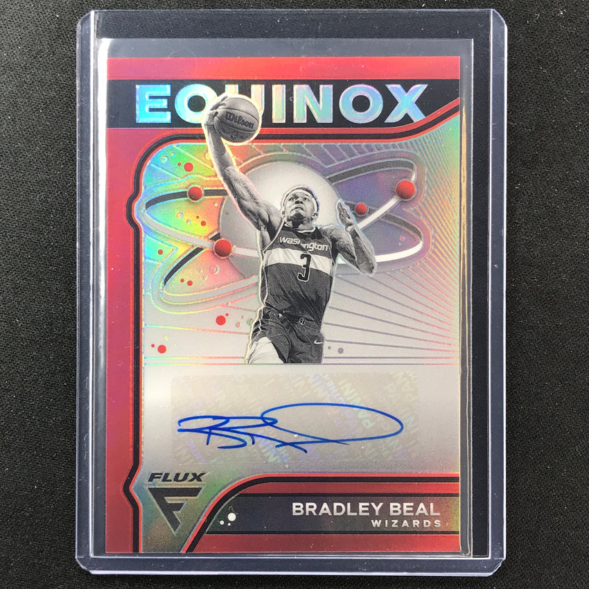 2022-23 Flux Bradley Beal Equinox Auto Red 2/35
