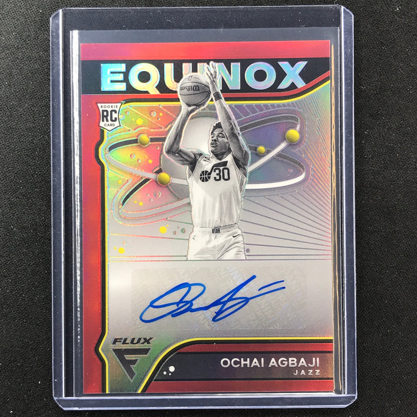 2022-23 Flux Ochai Agbaji Equinox Rookie Auto Red 8/35