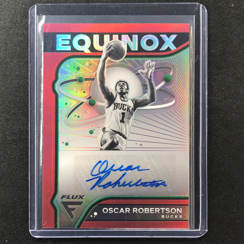 2022-23 Flux Oscar Robertson Equinox Auto Red 6/35