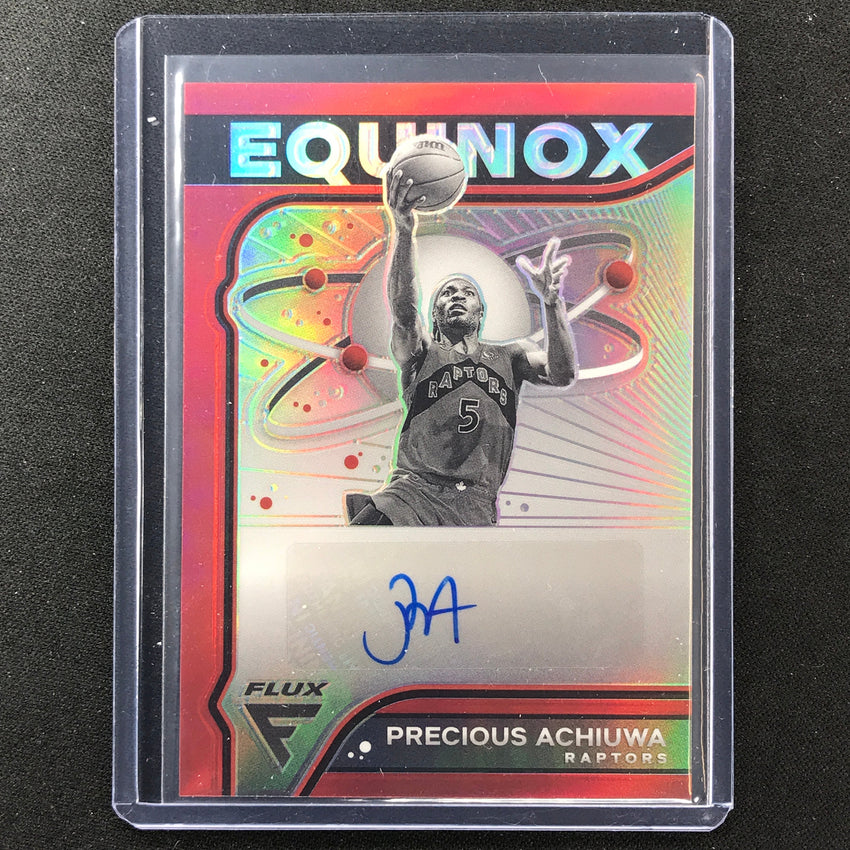 2022-23 Flux Precious Achiuwa Equinox Auto Red 6/35