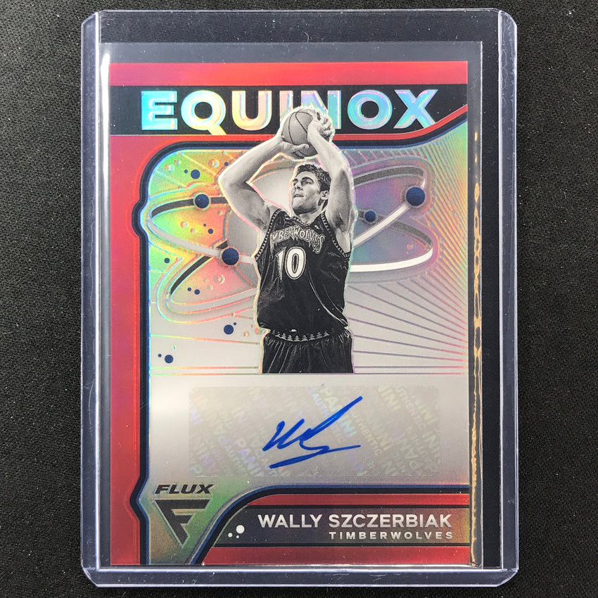 2022-23 Flux Wally Szczerbiak Equinox Auto Red 20/35
