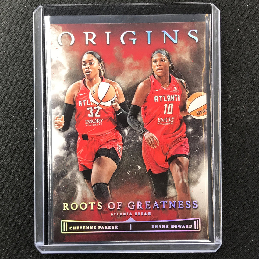 2023 Origins WNBA CHEYENNE PARKER RHYNE HOWARD Roots of Greatness Base #5