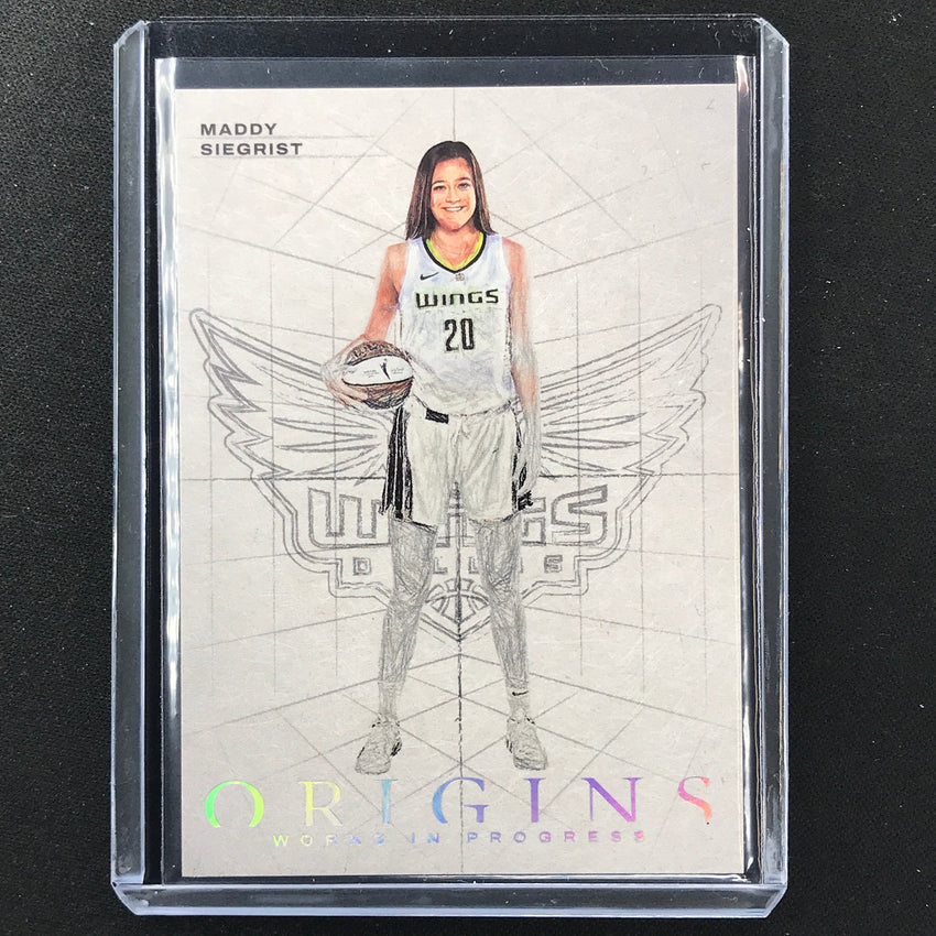 2023 Origins Wnba Maddy Siegrist Works In Progress Base No 9