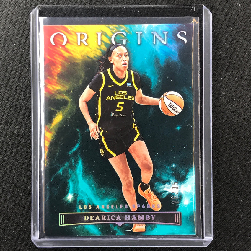 2023 Origins Wnba Dearica Hamby Teal 26/35