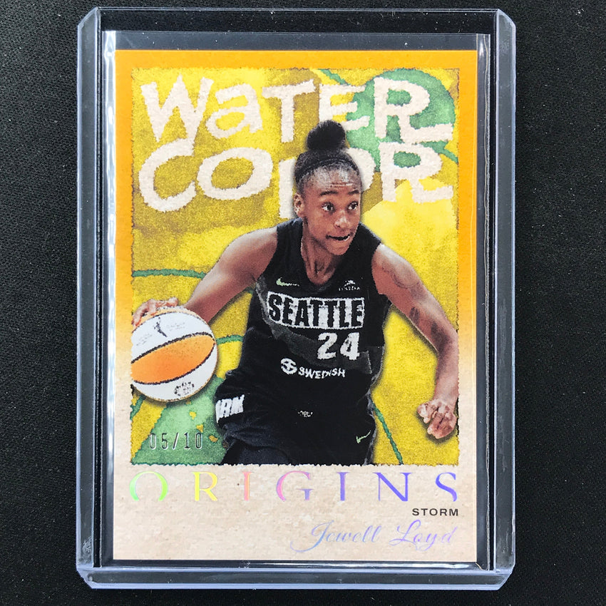 2023 Origins Wnba Jewell Loyd Water Color Gold 5/10