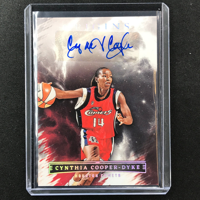 2023 Origins WNBA CYNTHIA COOPER-DYKE Origins Auto Base #CCD
