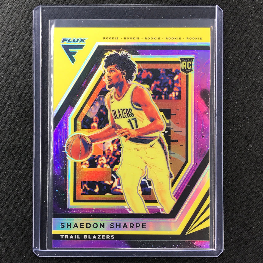 2022-23 Flux Shaedon Sharpe Rookie Supernova 72/75 No 207