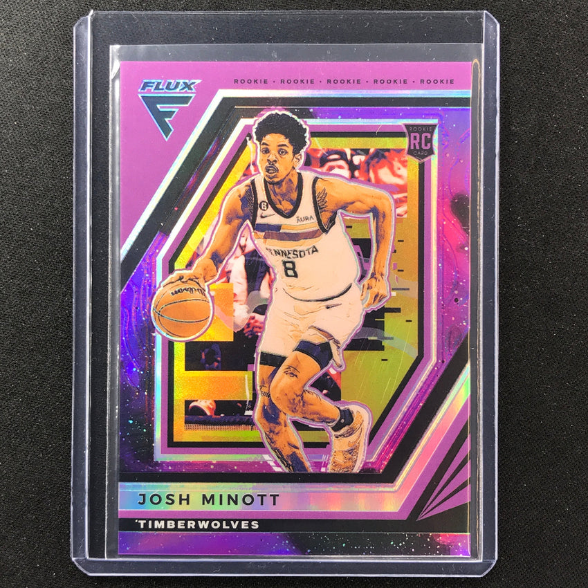 2022-23 Flux Josh Minott Rookie Supernova 47/75 No 248