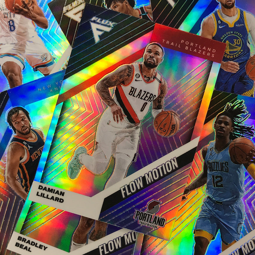 2022-23 Flux TRAE YOUNG Flow Motion Silver Prizm #9
