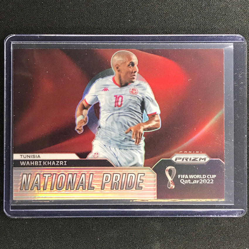 2022 Prizm FIFA World Cup Qatar WAHBI KHAZRI National Pride SSP #27