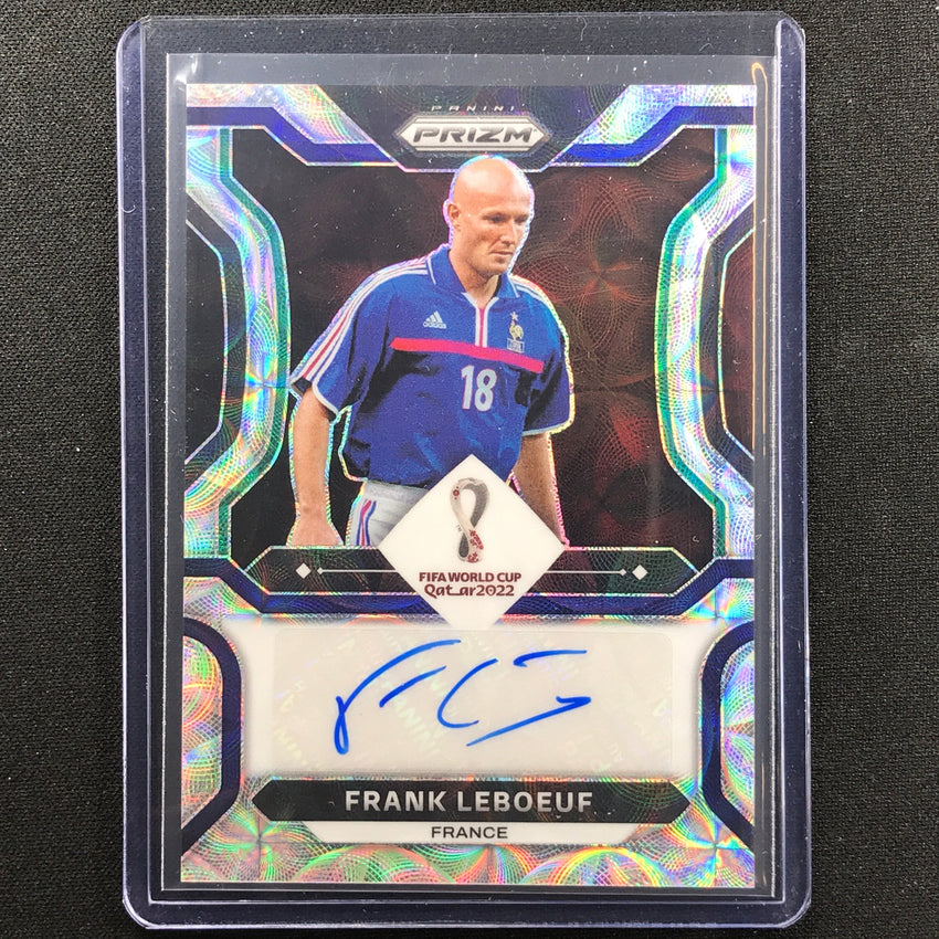 2022 Prizm FIFA World Cup Qatar FRANK LEBOEUF Choice Signatures Auto #FLB