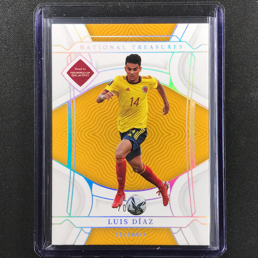 2022 National Treasures World Cup Qatar LUIS DIAZ Base 70/99