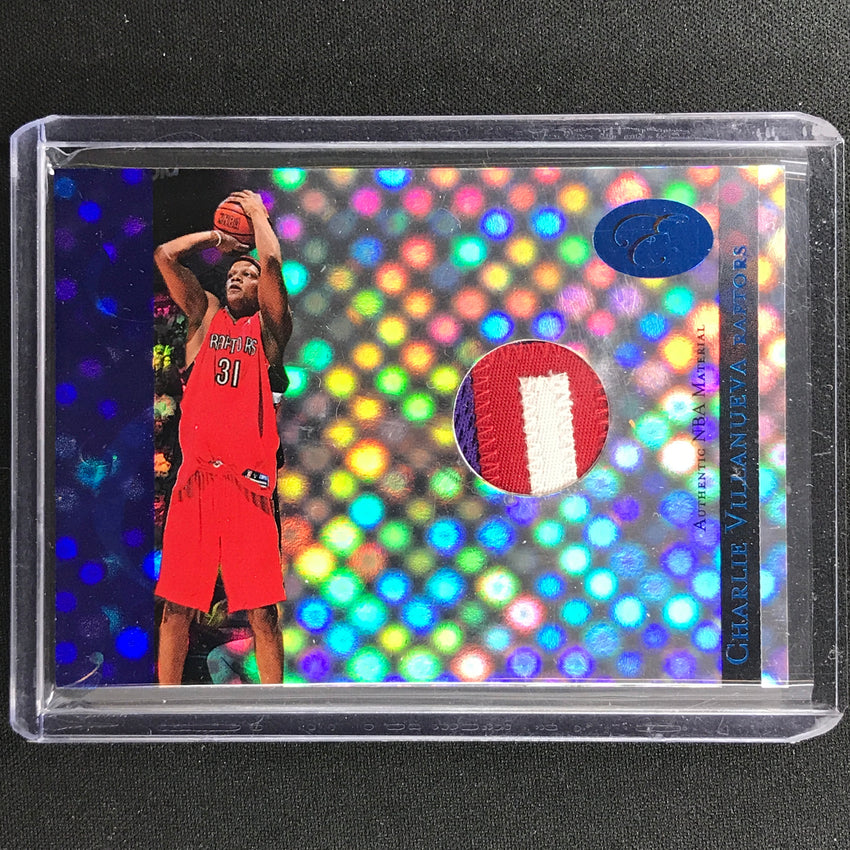 2006-07 Bowman Elevation Charlie Villanueva Power Brokers Patch Blue 4/5