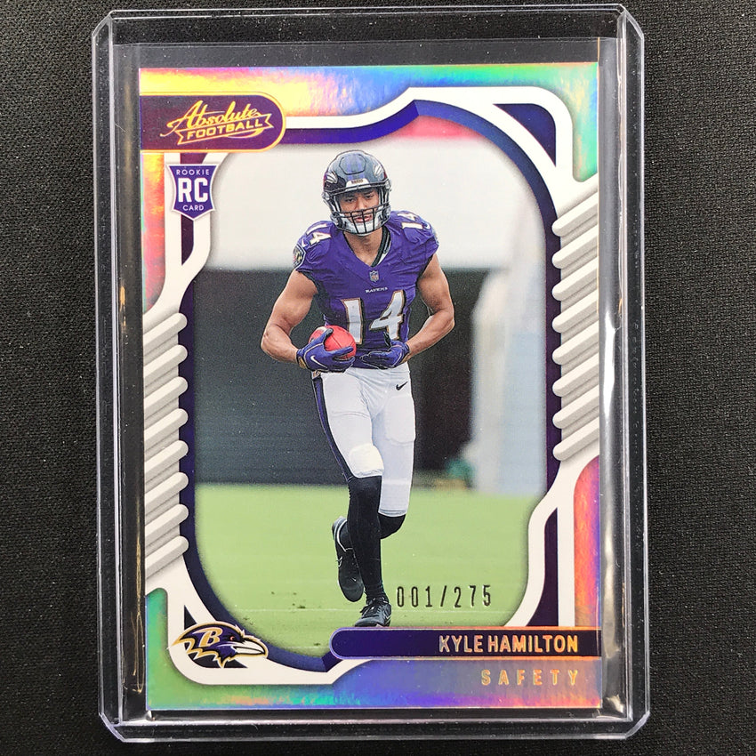 2022 Absolute KYLE HAMILTON Rookie Base Spectrum 1/275