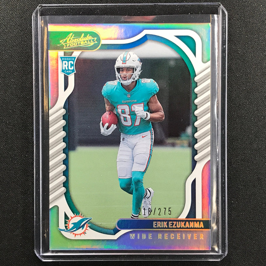 2022 Absolute Erik Ezukanma Rookie Base Spectrum 218/275