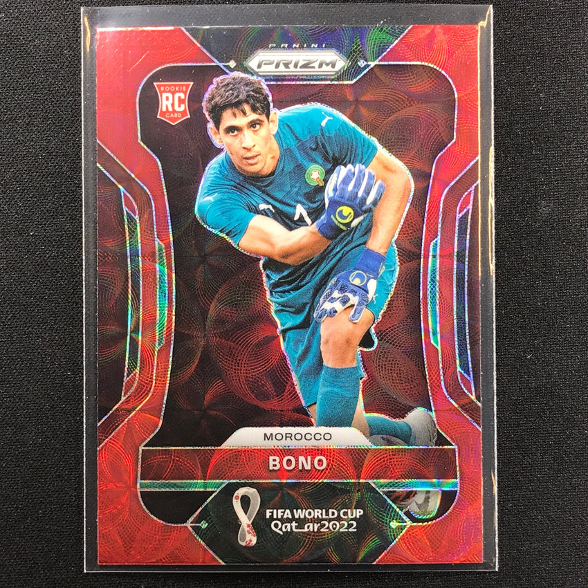 2022 Prizm Fifa World Cup Qatar Bono Rookie Choice Red Scope No 238