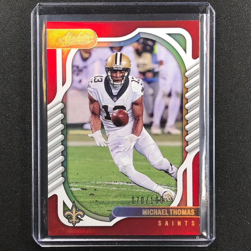 2022 Absolute Michael Thomas Spectrum Red 70/100