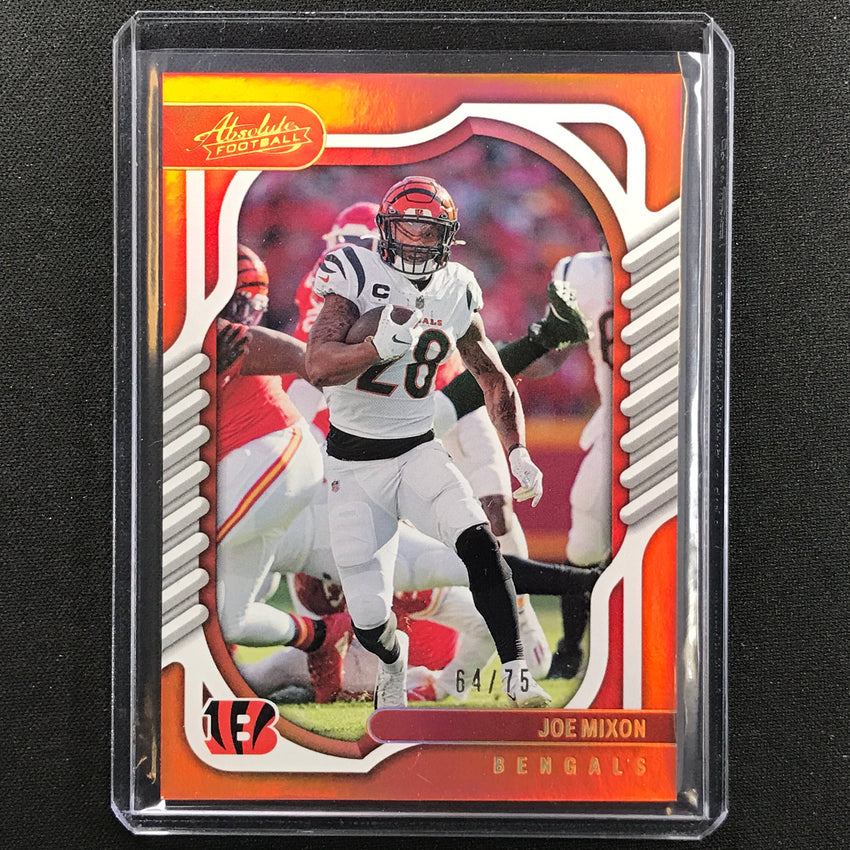 2022 Absolute Joe Mixon Spectrum Orange 64/75