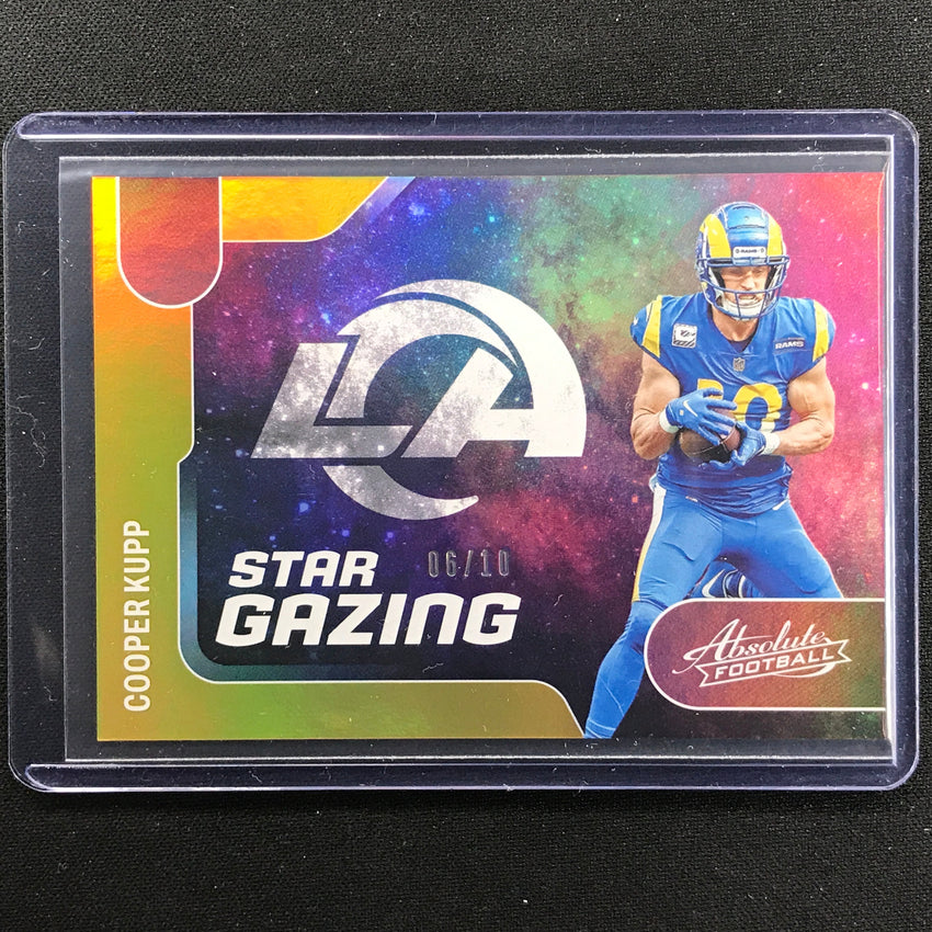 2022 Absolute Cooper Kupp Star Gazing Spectrum Gold 6/10